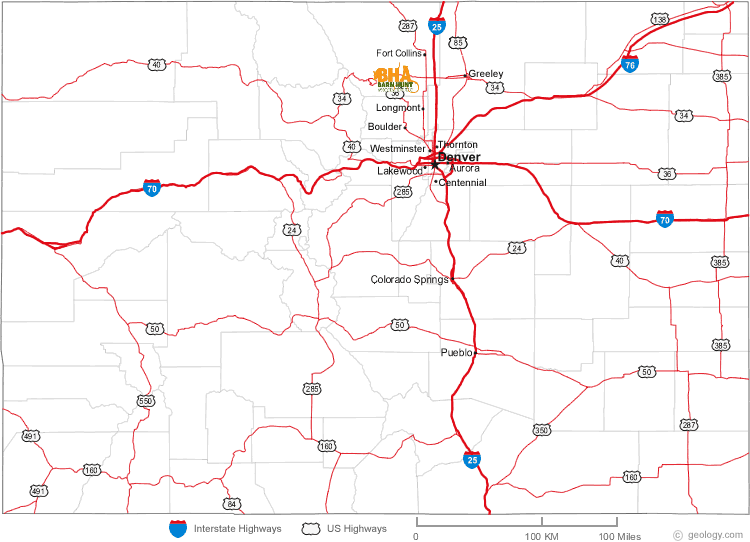 Event map for CO