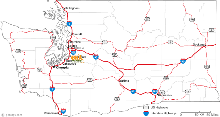 Event map for WA