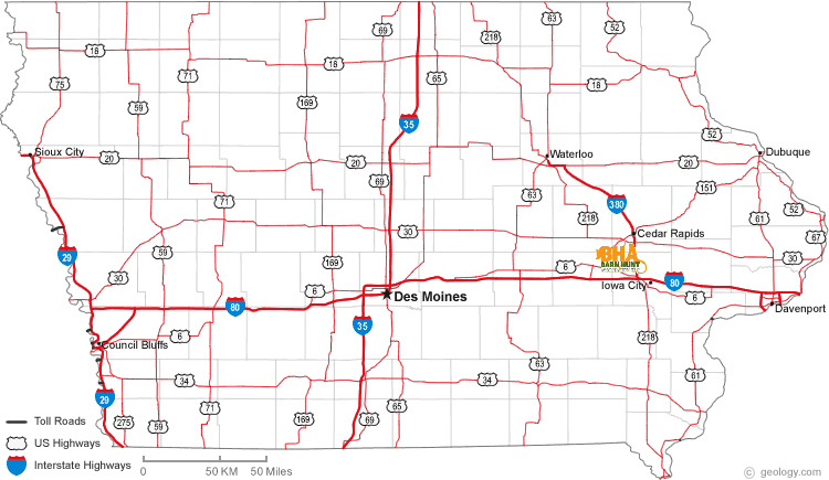 Event map for IA