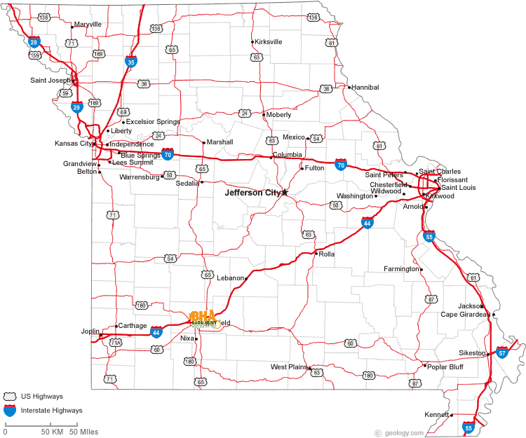 Event map for MO