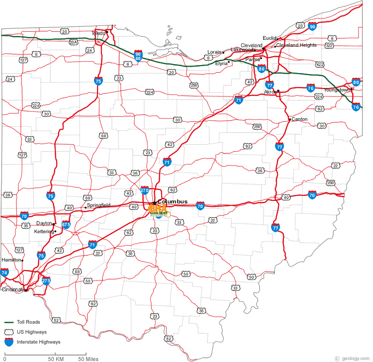 Event map for OH