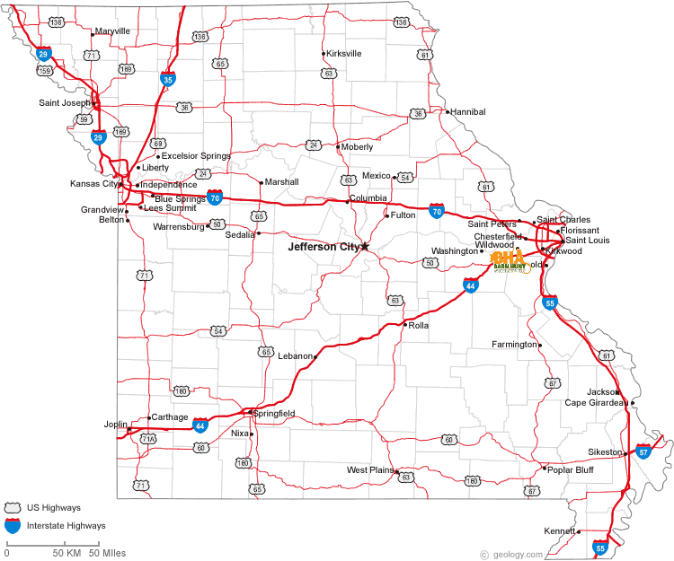 Event map for MO