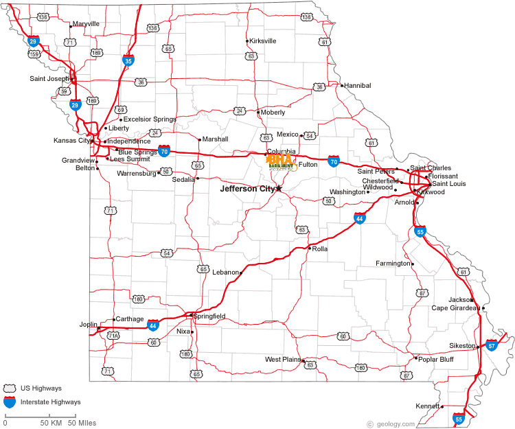 Event map for MO