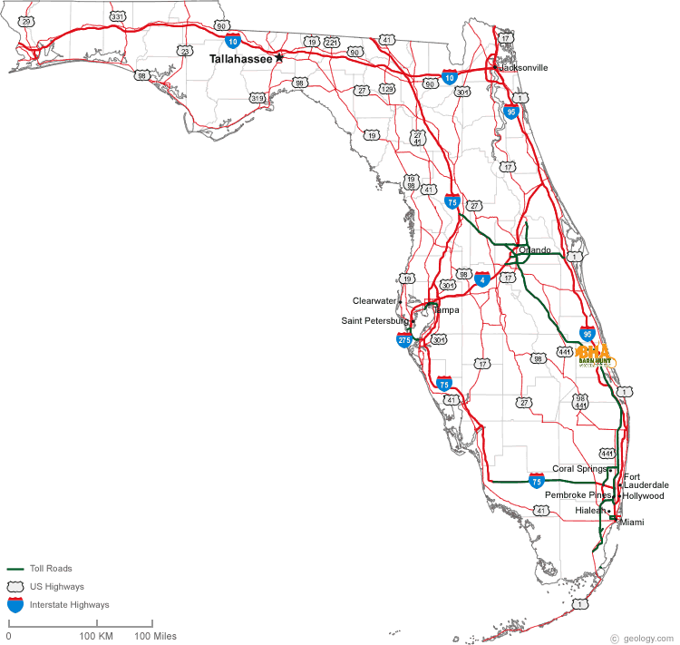 Event map for FL