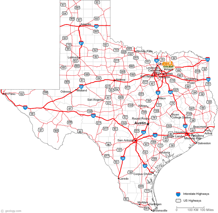 Event map for TX